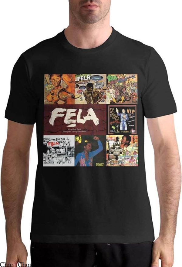 Fela Kuti T-Shirt The Pictures T-Shirt Music
