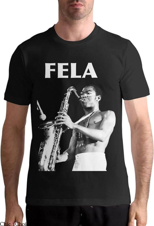 Fela Kuti T-Shirt Trumpet Vintage Tee Shirt Music