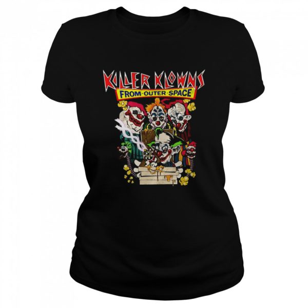 Film 1980s Killer Klowns Horror Collector Halloween Monsters shirt