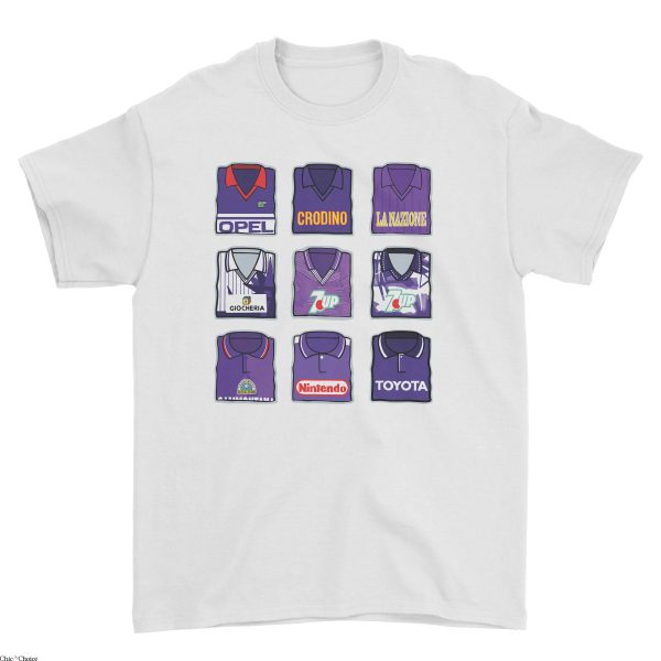 Fiorentina Nintendo T-Shirt Football Club Clothes Collection