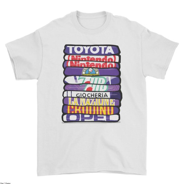 Fiorentina Nintendo T-Shirt Football Club Shirts Collection