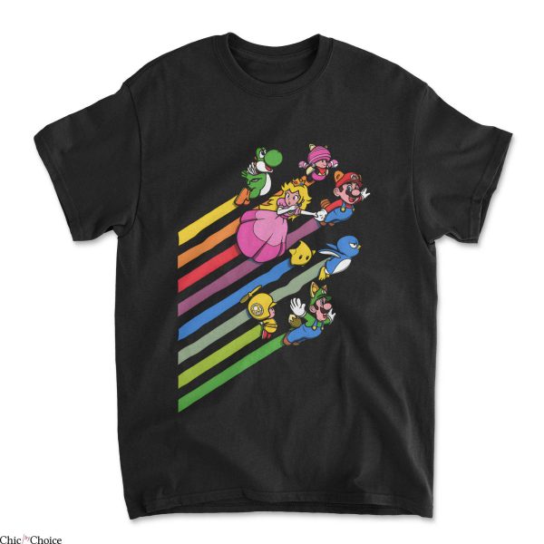 Fiorentina Nintendo T-Shirt Gaming Cartoon Retro Video Game