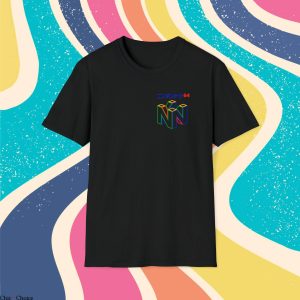 Fiorentina Nintendo T-Shirt N64 Retro Japanese Logo