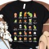 Fiorentina Nintendo T-Shirt Super Mario 8-Bit Pixel Icons