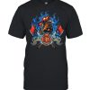 First in Courage Last out Honor Firefighter Dog shirt