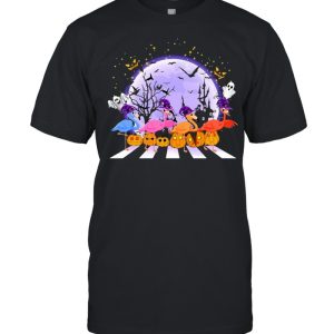 Flamingo Witch Abbey Road Happy Halloween 2021 Shirt Flamingo Witch Abbey Road Happy Halloween 2021 Shirt