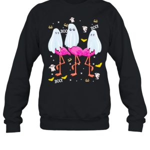 Flamingo boo Halloween party shirt 3 Flamingo boo Halloween party shirt 4