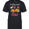 Flamingos In October We Wear Pink Halloween shirt