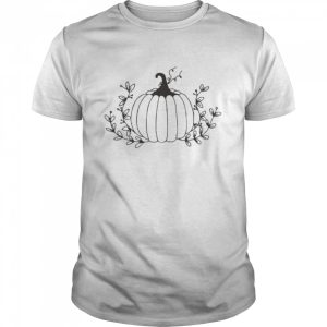 Floral Pumpkin Halloween T-Shirt Floral Pumpkin Halloween T-Shirt