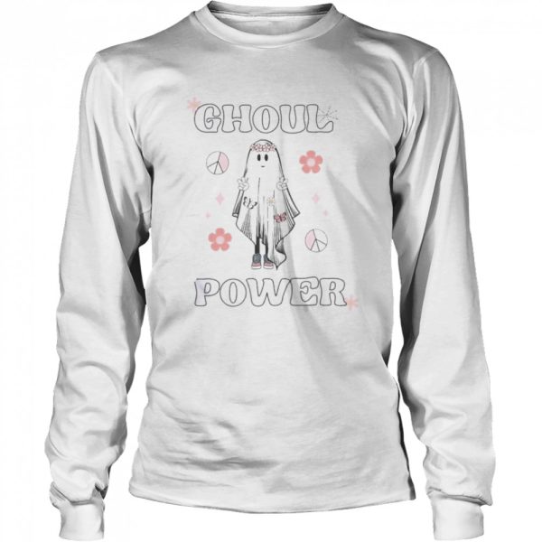 Flower Ghost Halloween T-Shirt