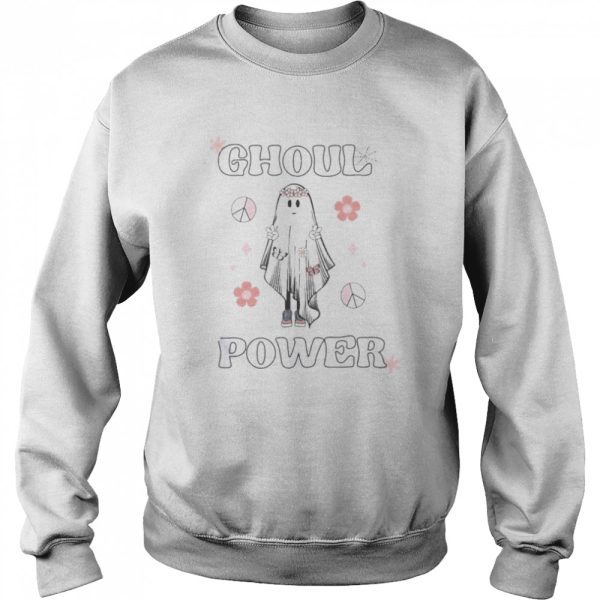 Flower Ghost Halloween T-Shirt