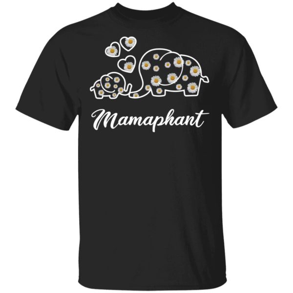 Flower Mamaphant shirt, hoodie, long sleeve, ladies tee