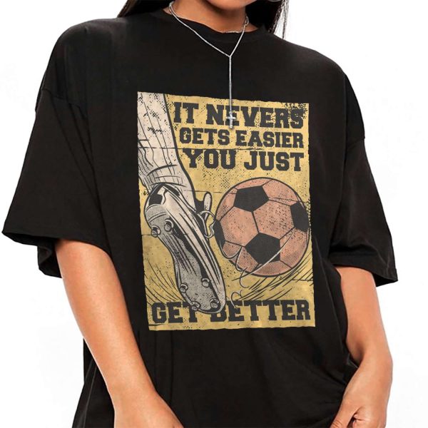 Foot Kicking Soccer Ball T-shirt