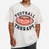 Football Is My Therapy T-shirt