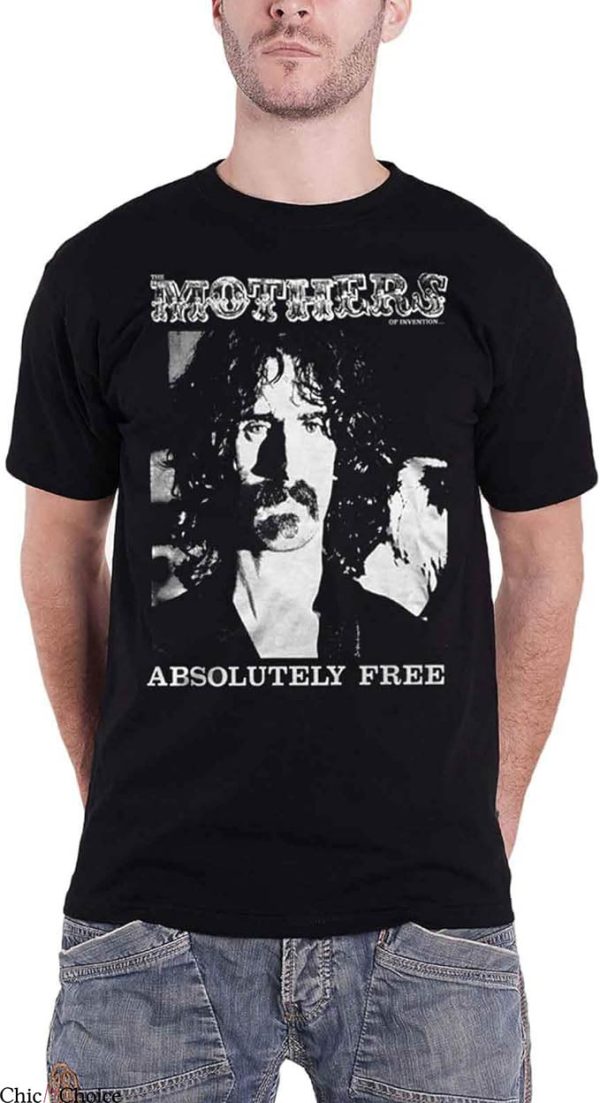 Frank Zappa T-Shirt Absolutely Free T-Shirt Music