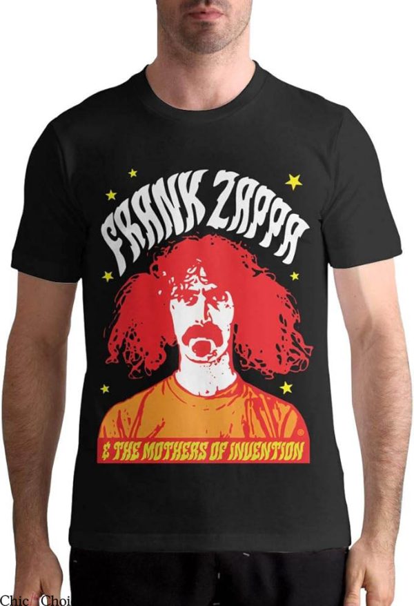 Frank Zappa T-Shirt Mother Of Invention T-Shirt Music