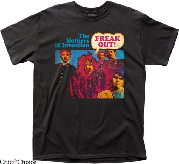 Frank Zappa T-Shirt The Mother Of Invention Freak Out TShirt