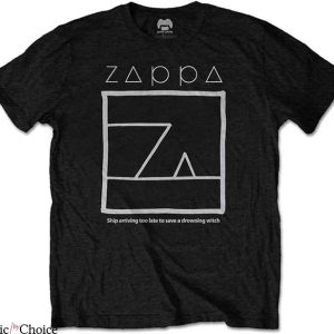 Frank Zappa T-Shirt Zappa Drowning Witch T-Shirt Music