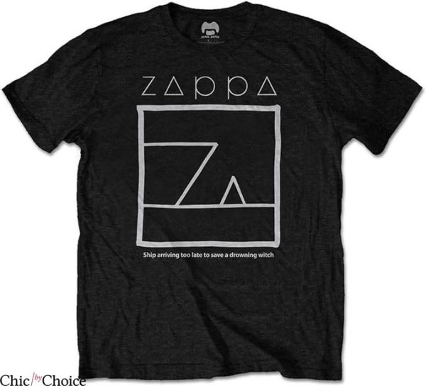 Frank Zappa T-Shirt Zappa Drowning Witch T-Shirt Music