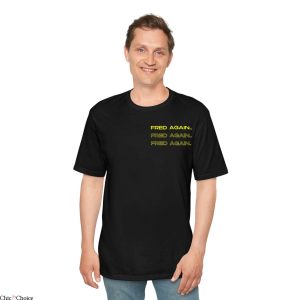 Fred Again Football T-Shirt 2 Fred Again Football T Shirt 3