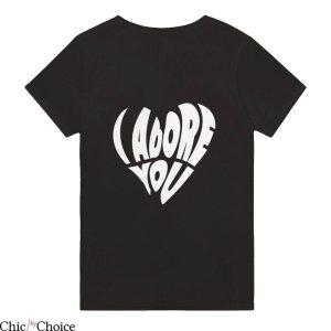 Fred Again Football T-Shirt I Adore You Heart Obongjayar