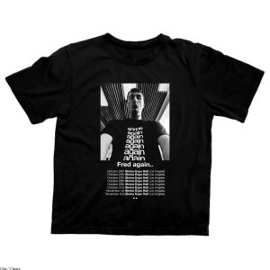 Fred Again Football T-Shirt Shrine Again Again Photo La 8