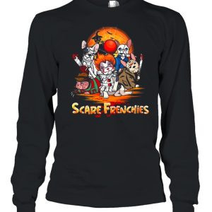 French Bulldog Cosplay Horror Characters Scare Frenchies Halloween shirt 2 French Bulldog Cosplay Horror Characters Scare Frenchies Halloween shirt 3