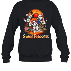 French Bulldog Cosplay Horror Characters Scare Frenchies Halloween shirt 3 French Bulldog Cosplay Horror Characters Scare Frenchies Halloween shirt 4