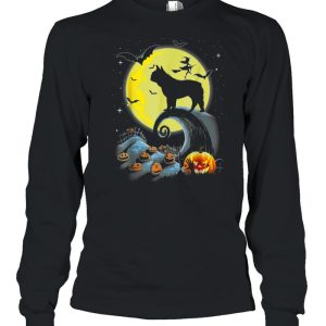 French Bulldog Dog And Moon Halloween Costume shirt 3