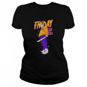 Friday The 13Th Jason Voorhees Los Angeles Lakers Halloween Shirt 1 Friday The 13Th Jason Voorhees Los Angeles Lakers Halloween Shirt 2