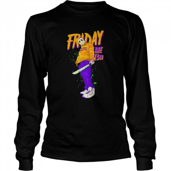 Friday The 13Th Jason Voorhees Los Angeles Lakers Halloween Shirt