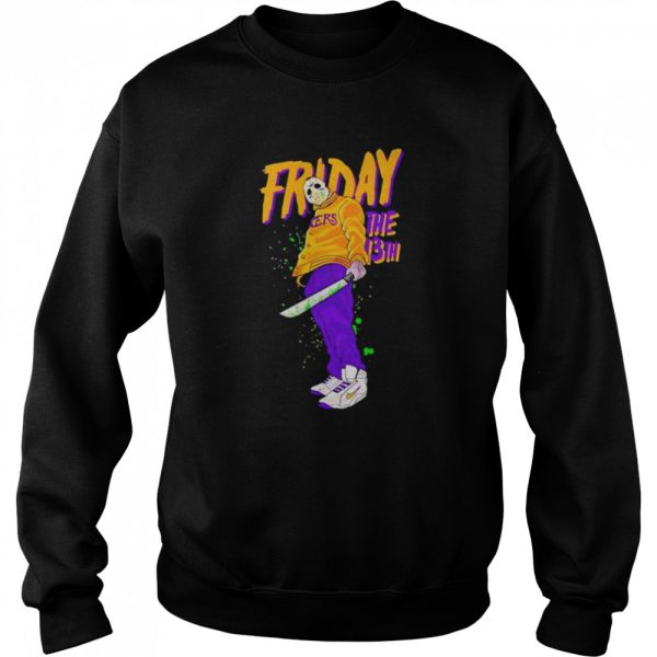 Friday The 13Th Jason Voorhees Los Angeles Lakers Halloween Shirt