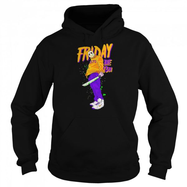 Friday The 13Th Jason Voorhees Los Angeles Lakers Halloween Shirt