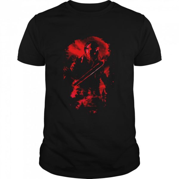 Friday The 13th Jason Silhouette Scary Movie Halloween shirt