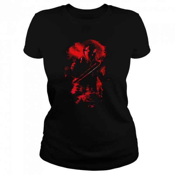 Friday The 13th Jason Silhouette Scary Movie Halloween shirt