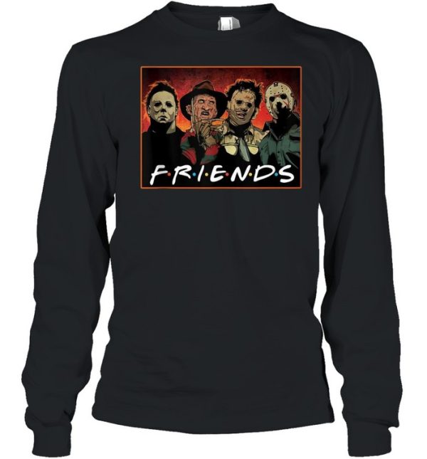 Friends_HorrorHalloween_MichaelMyers_ScaryMoviesFunny shirt