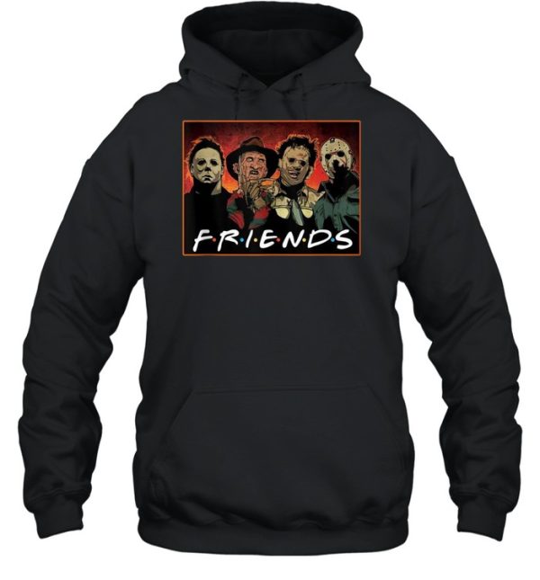 Friends_HorrorHalloween_MichaelMyers_ScaryMoviesFunny shirt