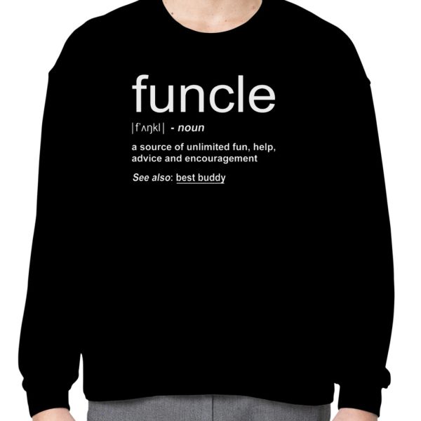 Funny Funcle Word Definition Uncle Gift shirt