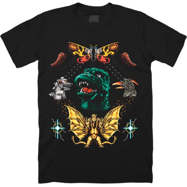 GODZILLA & FRIENDS – FAUX HOLIDAY T-SHIRT