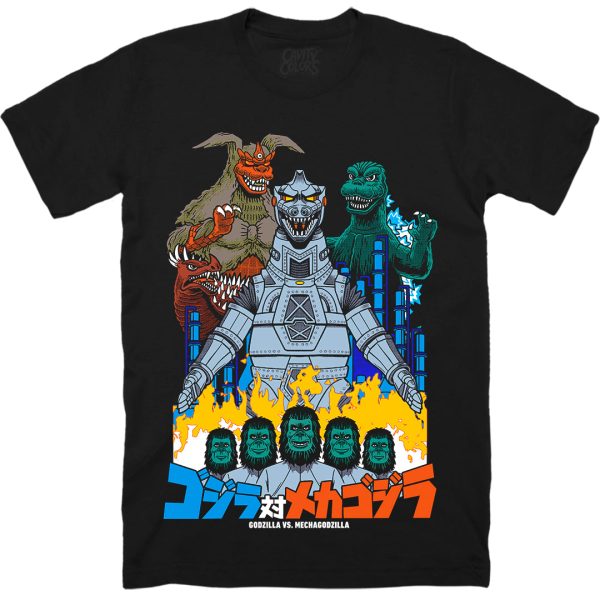 GODZILLA VS. MECHAGODZILLA ALIEN INVASION T-SHIRT