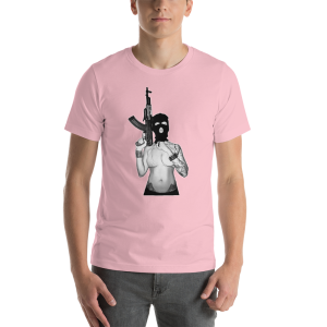 GUN MASKED GIRL TSHIRT