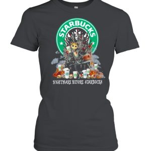 Game Of Throne Jack Skellington Starbucks Nightmare Before Starbucks Halloween shirt