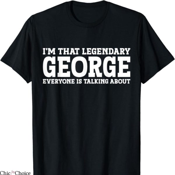 George Best T-shirt Legendary