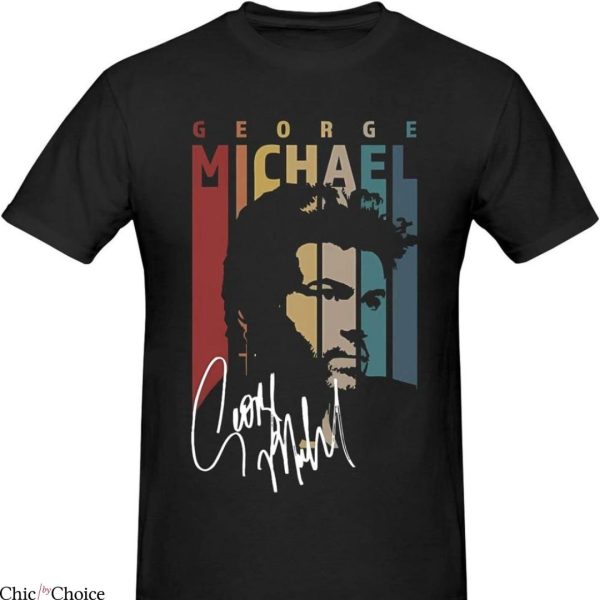 George Michael T-shirt Retro Vintage
