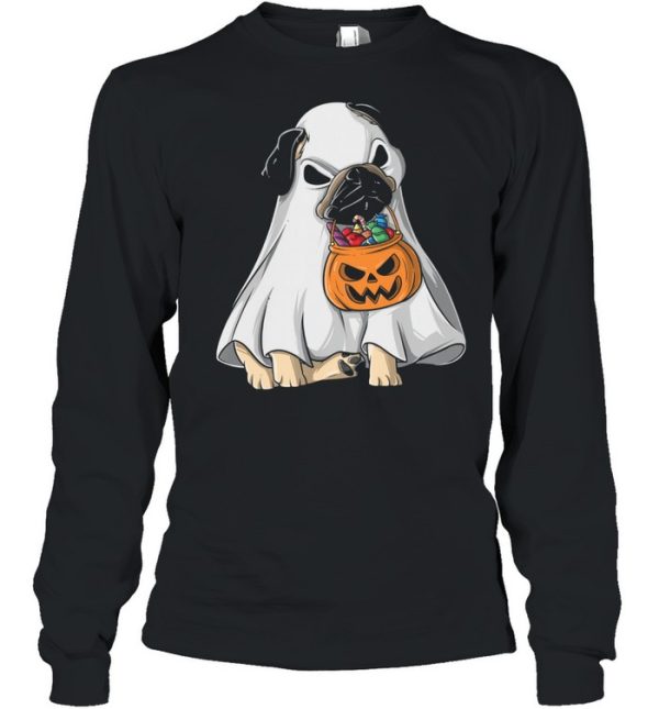 Ghost Pug Halloween shirt