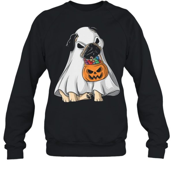 Ghost Pug Halloween shirt