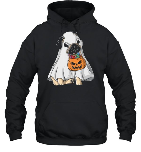 Ghost Pug Halloween shirt