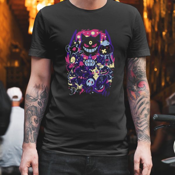 Ghost Type Pokemon shirt