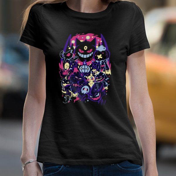 Ghost Type Pokemon shirt