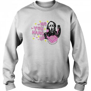 Ghostface No you hang up scream Halloween shirt 3 Ghostface No you hang up scream Halloween shirt 4